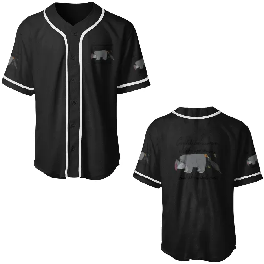 Disney Winnie the Pooh Eeyore Could be Worse Baseball Jerseys