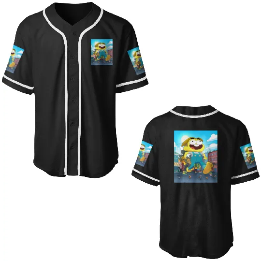 Disney Channel Big City Greens Cricket Exclusive Baseball Jerseys