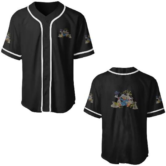 Disney Ducktales Scrooge McDuck Coins Baseball Jerseys