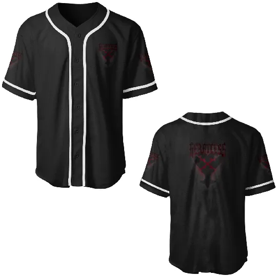 Disneys kingdom hearts heartless symbol Baseball Jerseys