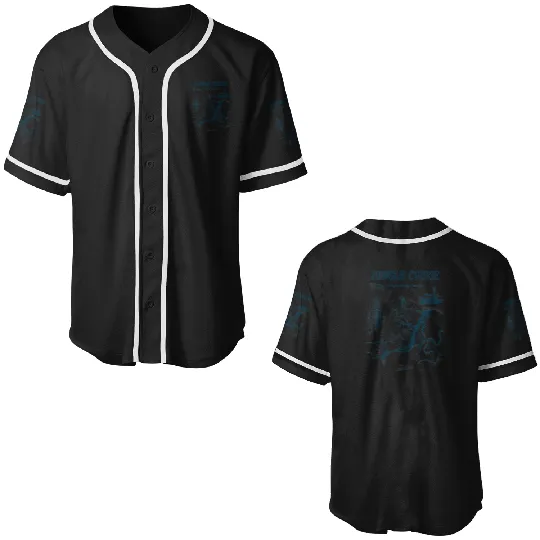 Disneys jungles cruise jungles navigation co map Baseball Jerseys