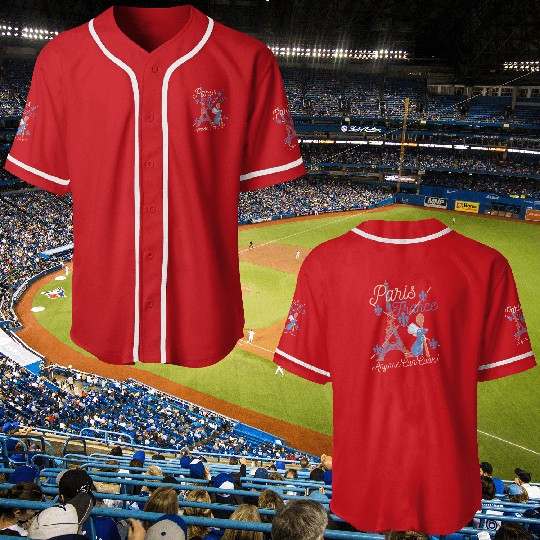 Ratatouille Remy Paris France Disney Disneyland 2023 Baseball Jerseys Disney Trip 2023