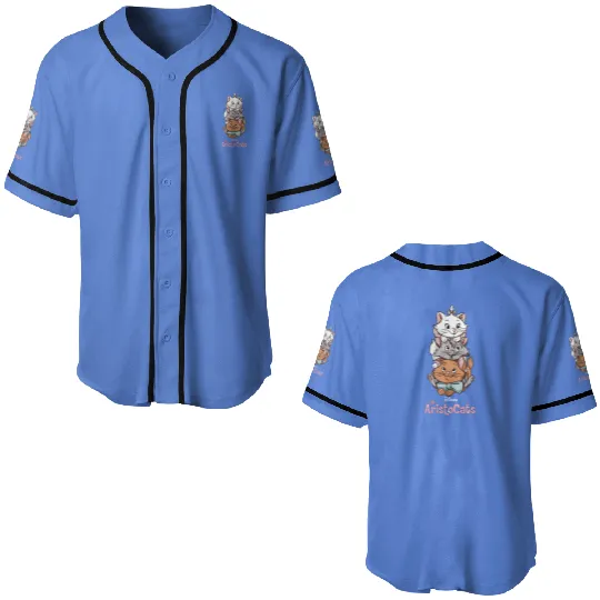 Disney The Aristocats Cats Baseball Jerseys