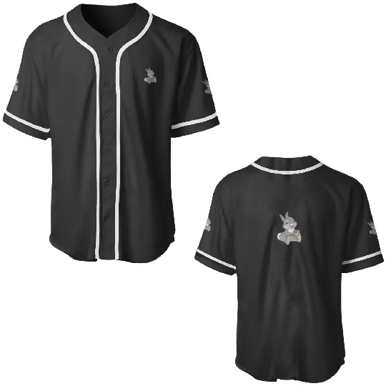 Disney Bambi Thumper Big Portrait Baseball Jerseys