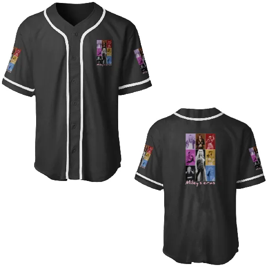 Miley Cyrus Eras Tour Baseball Jerseys