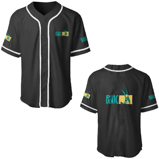 Disney Hercules Panic Baseball Jerseys
