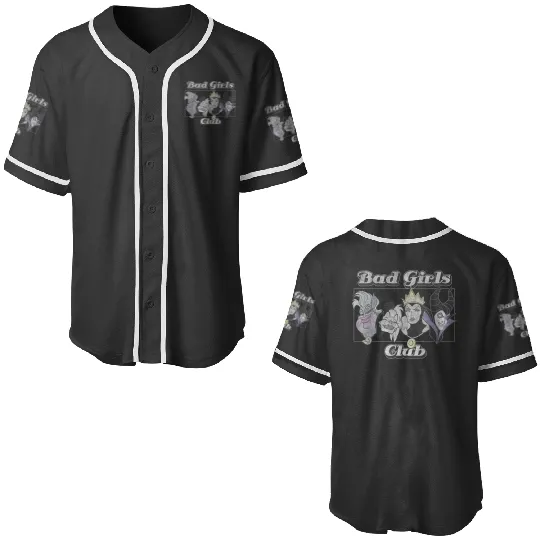Disneyss Villains Group Shot Bad Girls Club Baseball Jerseys