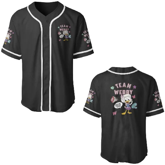 Disney DuckTales Team Web Baseball Jerseys