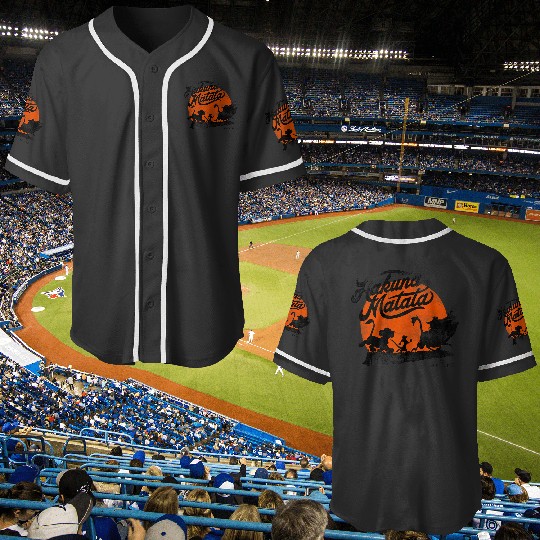 Disneyss Lion King Hakuna Matata Trio Orange Sunset Silhouette Baseball Jerseys