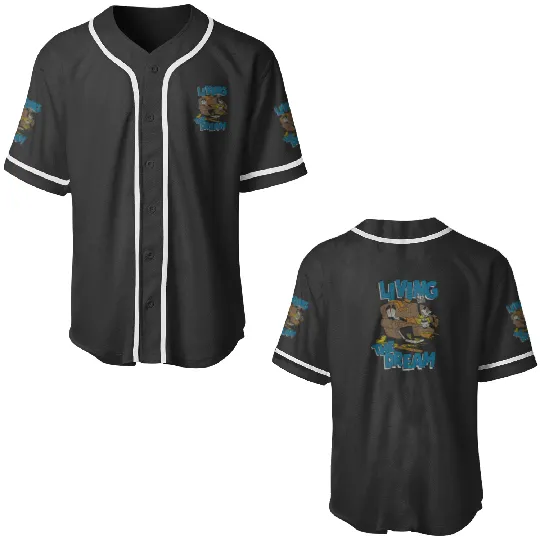 Disney Goofy Living The Dream Baseball Jerseys