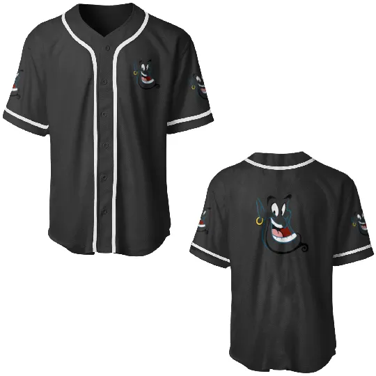 Disney Aladdin Genie Face Baseball Jerseys