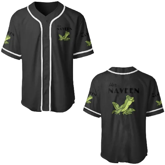 Disneyss The Princess And The Frog Her Naveen Couples Baseball Jerseys