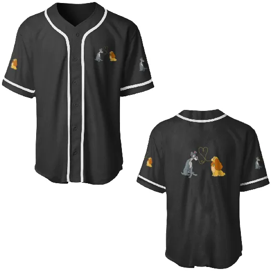 Disney Lady and The Tramp Bella Notte Baseball Jerseys
