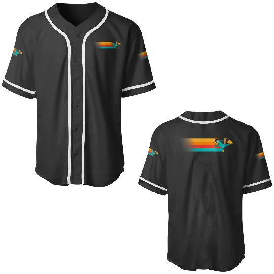 Disneyss Channel Phineas And Ferb Perry The Platypus Baseball Jerseys