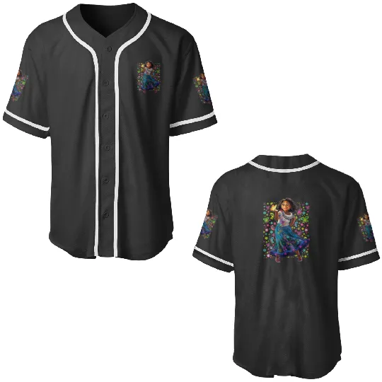 Disney Encanto Maribel Magic Glowing Butterflies Baseball Jerseys