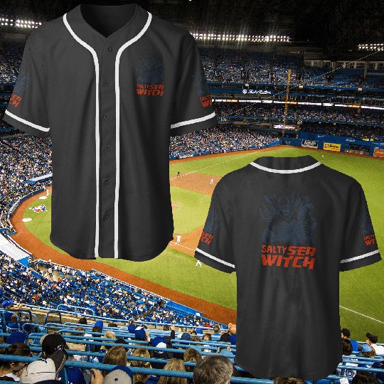Disneyss The Little Mermaid Ursula Salty Witch Vintages Art Baseball Jerseys
