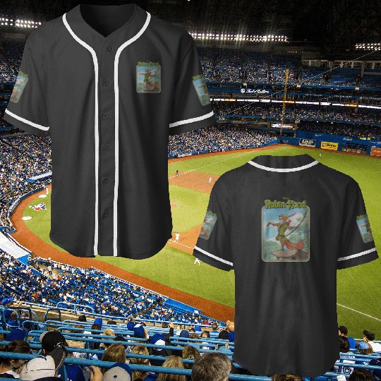 Disney Robin Hood Retro Baseball Jerseys