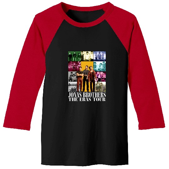 Discover Vintage The Eras Tour 2023- Jonas Brothers JB The Album waffle house Baseball Tees