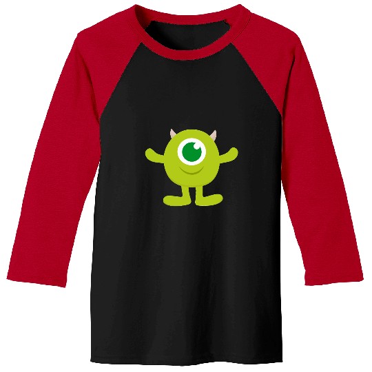 Disney-Parks Monsters Inc Mike Wazowski Baseball Tees