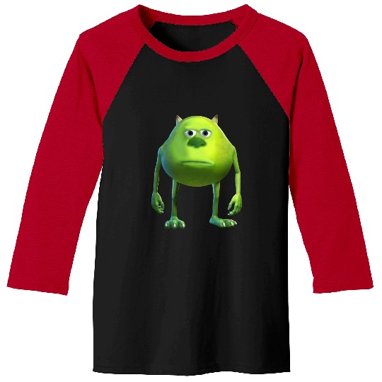 Disney-Parks Monsters Inc Mike Wazowski Baseball Tees