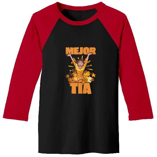 disneys Encanto Pepa Madrigal Mejor Tia Best Aunt Baseball Tees