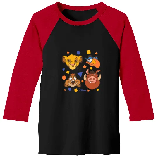 Disney The Lion King - Lion King Grid Baseball Tees