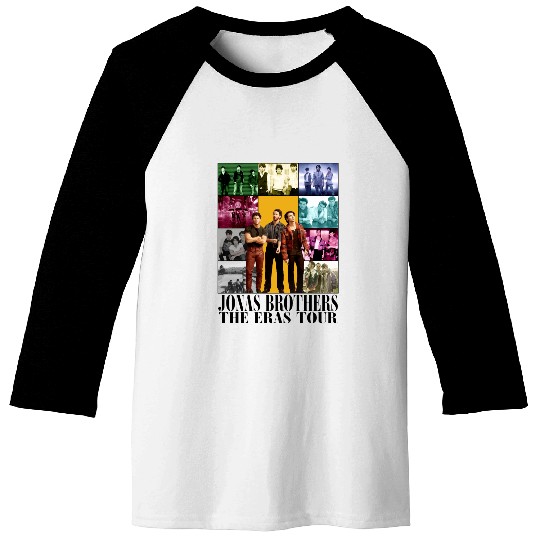 Discover JB fan merch The 2023- Vintage Jonas Brothers The Eras Tour Album 2 classique Baseball Tees