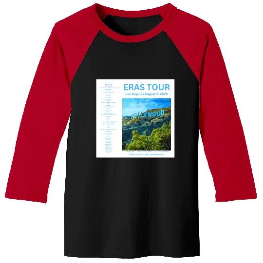 Eras Tour Setlist - Los Angeles Night 6 Baseball Tees