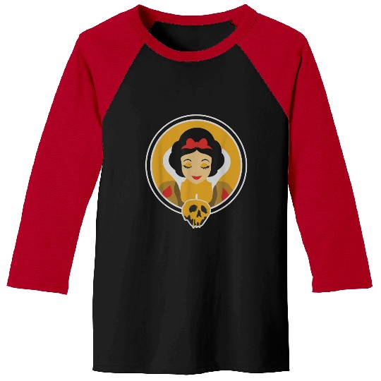 Disney Snow White and Poisoned Apple Halloween 9 Baseball Tees