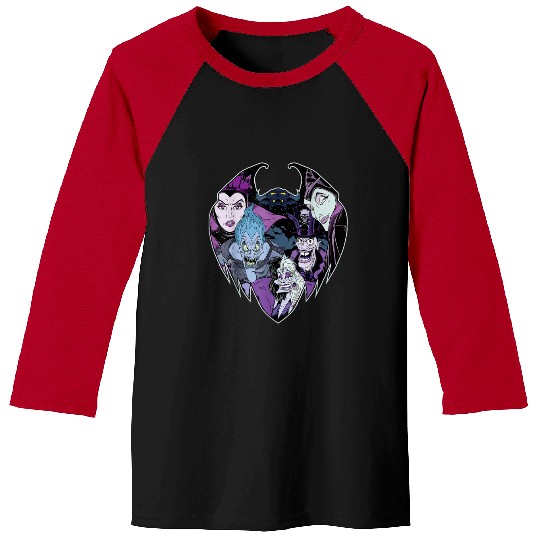 Disney Villains Evil Crew Baseball Tees