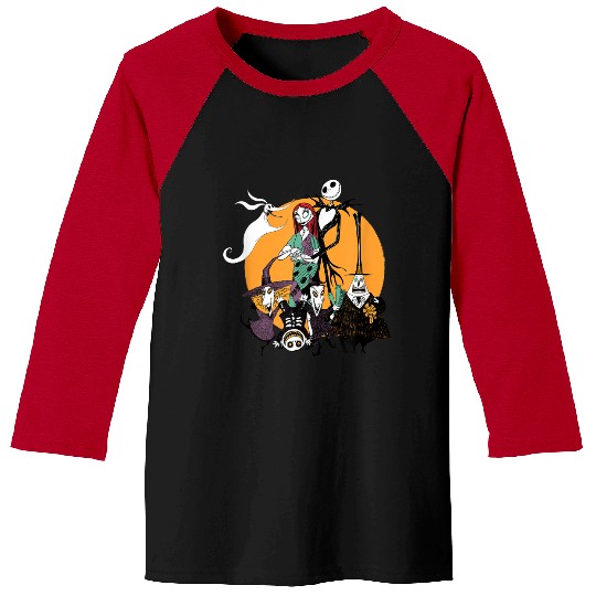 Discover Disney The Nightmare Before Christmas All Togeth Baseball Tees