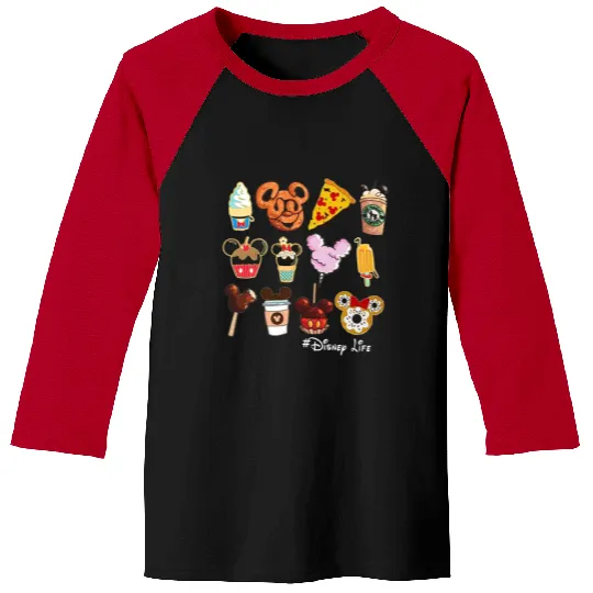 Disney Life Baseball Tees, Disney Snacks Baseball Tees, Family Disney Trip Baseball Tees, Disney Vacation Baseball Tees