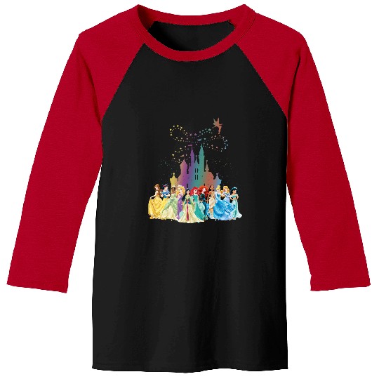 Discover Disney Princess Baseball Tees, Princess Castle Baseball Tees