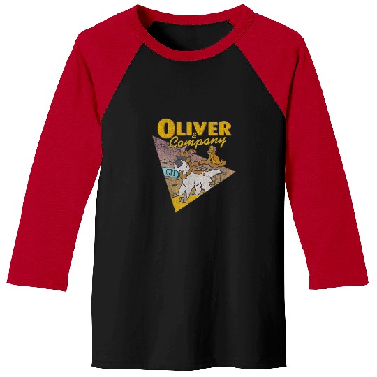 Discover Disney Oliver & Company Baseball Tees