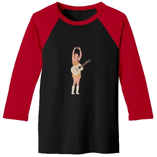 Eras Tour Fearless (Gold Fringe) Baseball Tees