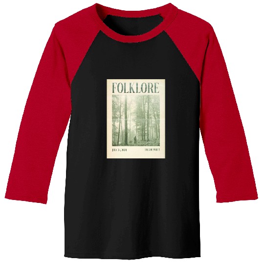 Discover Folklore Poster, Taylor Print Merch,Taylor Albums Wall Baseball Tees