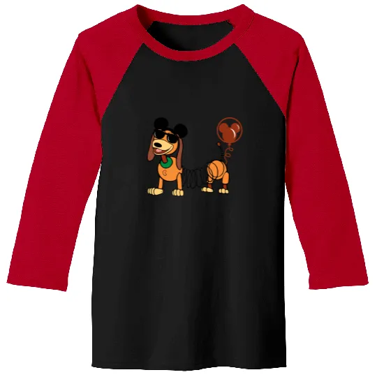 Toy Story Slinky Dog Baseball Tees, Disney Toy Story Baseball Tees, Mickey Ears Slinky Dog