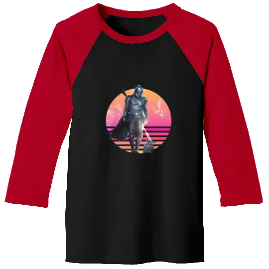 Disney Mandalorian Baseball Tees, Mandalorian Grogu Baseball Tees