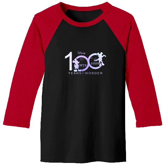 Disney 100 Years Of Wonder Baseball Tees, 100 Year Anniversary, Disney 100th Baseball Tees