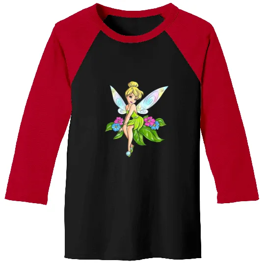 Tinkerbell Baseball Tees, Disney Princess Baseball Tees, Disney Tinkerbell Baseball Tees