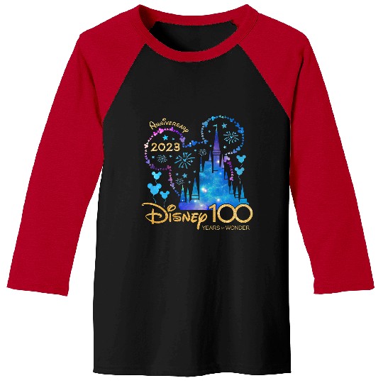 Disney 100th Anniversary Baseball Tees