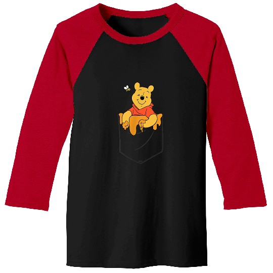 Disneyss Winnie The Pooh Hunny In My Pocket Baseball Tees