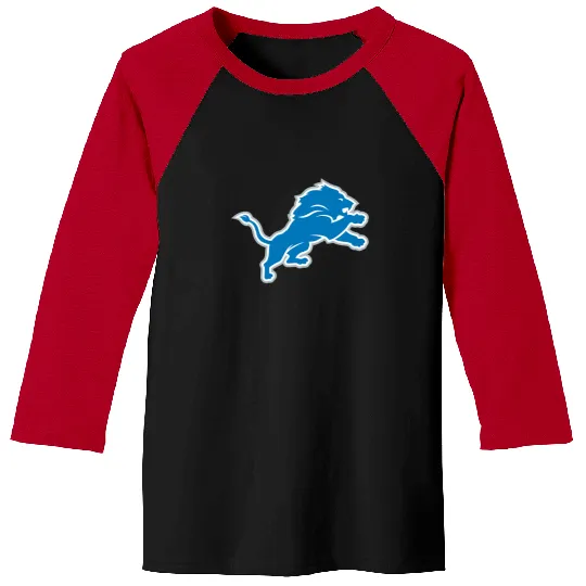 Detroit Lions Logo Baseball Tees