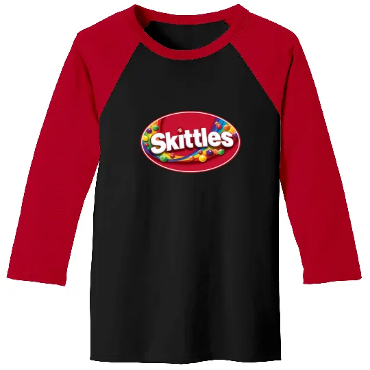 Skittles Logo Baseball Tees