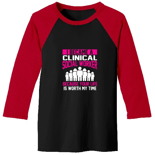 Discover Clinical Social Worker Apparel bests Amazing Workers Design Baseball Tees