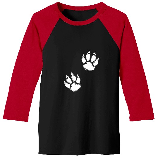 Tiger Claw Mammalogist Wildlife Biologist Tiger Paw Print Baseball Tees