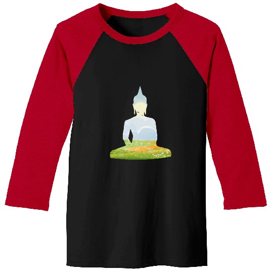 Namaste Yoga Buddhism Zen Spiritual Yoga Meditation Buddha Meditation Baseball Tees