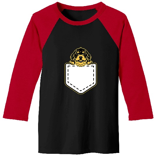 Bernedoodle Dog Bernedoodle In Pocket 38 Baseball Tees