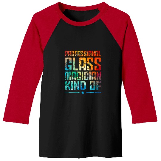Funny Stained Glass Artist Stained Glass Window Art 2 Baseball Tees