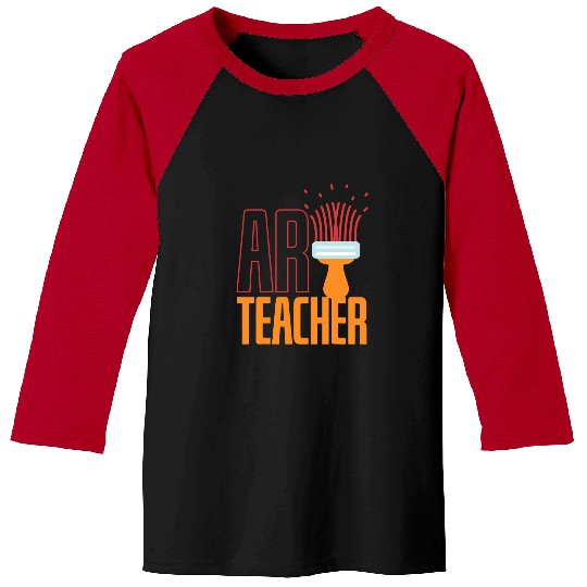 Art Teacher vintages Artwork School Teachers Baseball Tees
